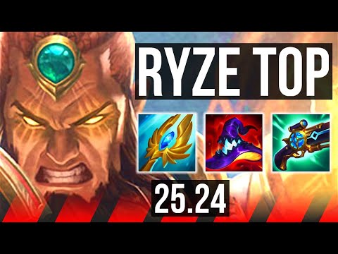 RYZE vs MORDEKAISER (TOP) | EUW Diamond | 25.24
