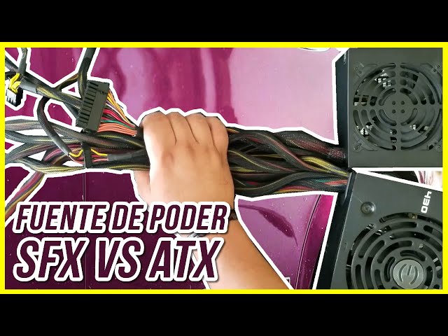 Vídeo relacionado con UNYKAch Fuente de Alimentación SFX 450W, con Ventilador de 80 mm Silencioso, Pequeños Equipos con Grandes Prestaciones