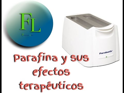 Parafina y sus efectos terapéuticos/agentes físicos