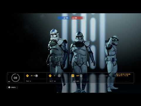 The Finest of the 501st Mod In Action - Star Wars Battlefront 2