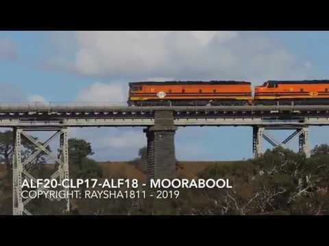 3AK1 - ALF20-CLP17-ALF18 (Grain) Moorabool Viaduct - Australian Trains by Raysha1811