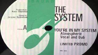 The System  ‎-- You&#39;re In My System (Kerri Chandler Remix)