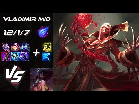 MID Vladimir vs Akali - EU Challenger Patch 25.S2.3