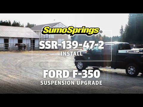 Ford F-350 Suspension Upgrade | SumoSprings SSR-139-47-2 Install