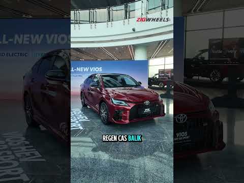 Toyota akhirnya bawa Vios Hybrid ke Malaysia, dan kali ni siap dengan GR Sport variant.