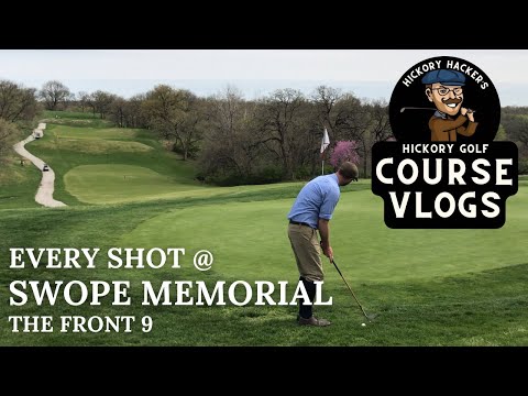 Swope Memorial Golf Course with Hickory Golf Clubs, Part 1 - Course Vlog #7