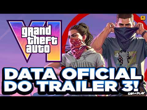 🚨URGENTE!! Rockstar ACABA de CONFIRMAR a DATA do TRAILER 3 em parceria com NETFLIX... (Surreal)