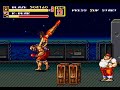Gameplay Snippet Streets Of Rage 2 Boss Rocky Bear Mega Drive