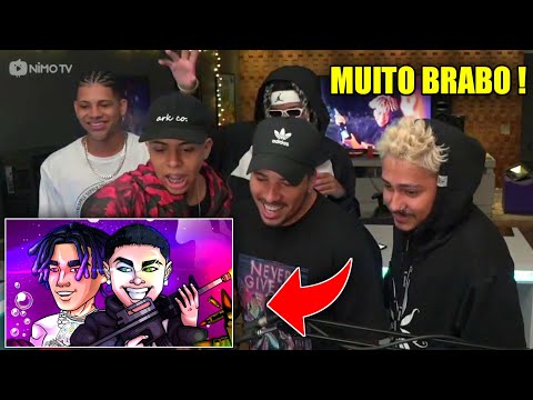 PIUZINHO, JAYA LUUCK, MIKEZIN & MCHARLES - REACTING TO Teto - "M4 Screaming My Name" ft. matuê