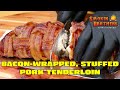 How To Smoke Bacon-Wrapped, Stuffed Pork Tenderloin