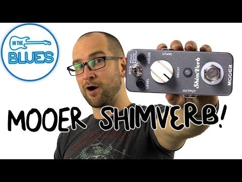 MOOER Shim Verb Digital Reverb Decay Guitar Effects Pedal Reverb Effect Pedal image 5