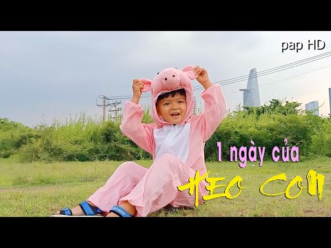 Heo con - Bé Hồng Ân
