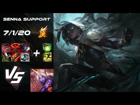 SUPPORT Senna vs Soraka - EU Grandmaster Patch 25.19