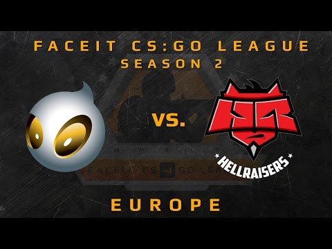 Dignitas vs HellRaisers - de_nuke WEEK 2 (FACEIT CS:GO League Season 2)