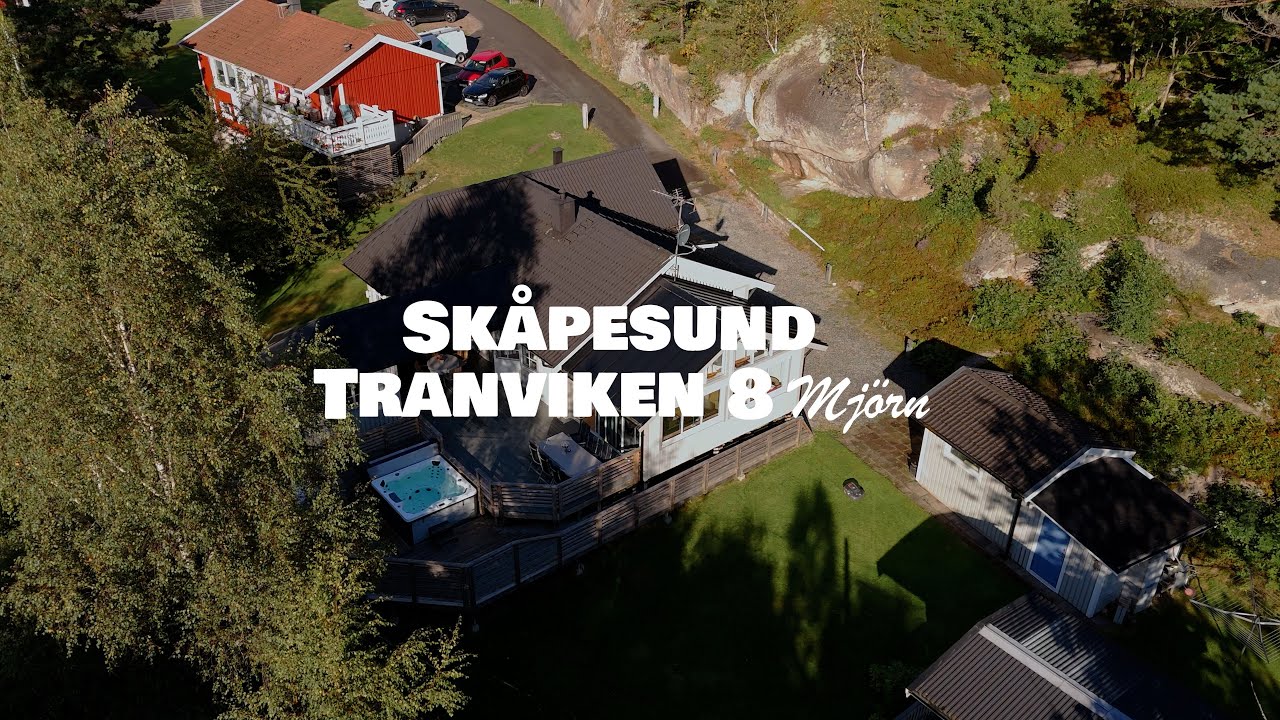 3 rum Villa på Skåpesund Tranviken 8 Skåpesund Tjörns kommun - video