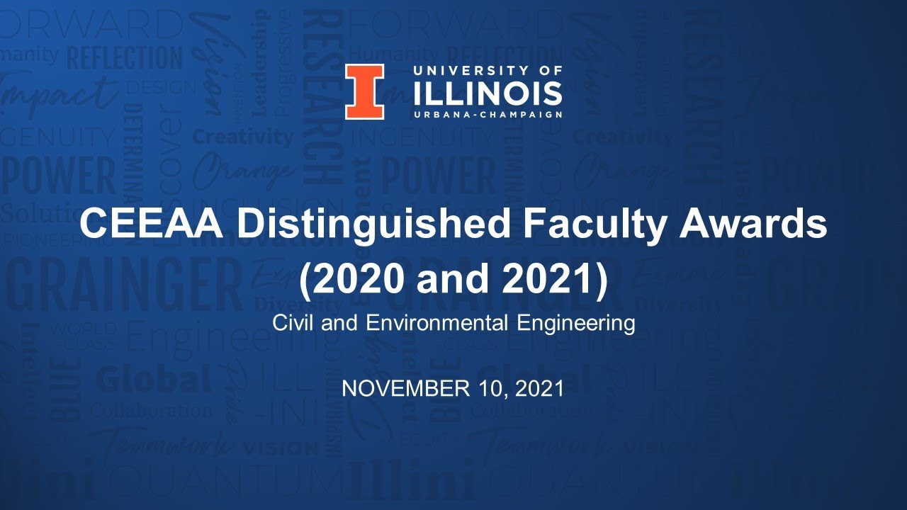 Distinguished Faculty Awards 2020-2021