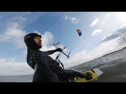 Kitesurf Session 4 - Gusty Session in Dunkerque