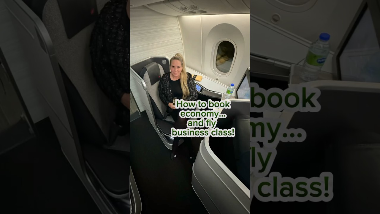 I book Economy & Fly Business Class- Here’s how PRO TIP !!!✈️