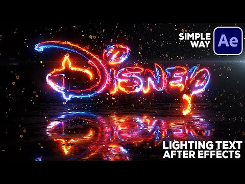 Easy After Effects Tutorial Particles Logo Text Animation Download Free Template