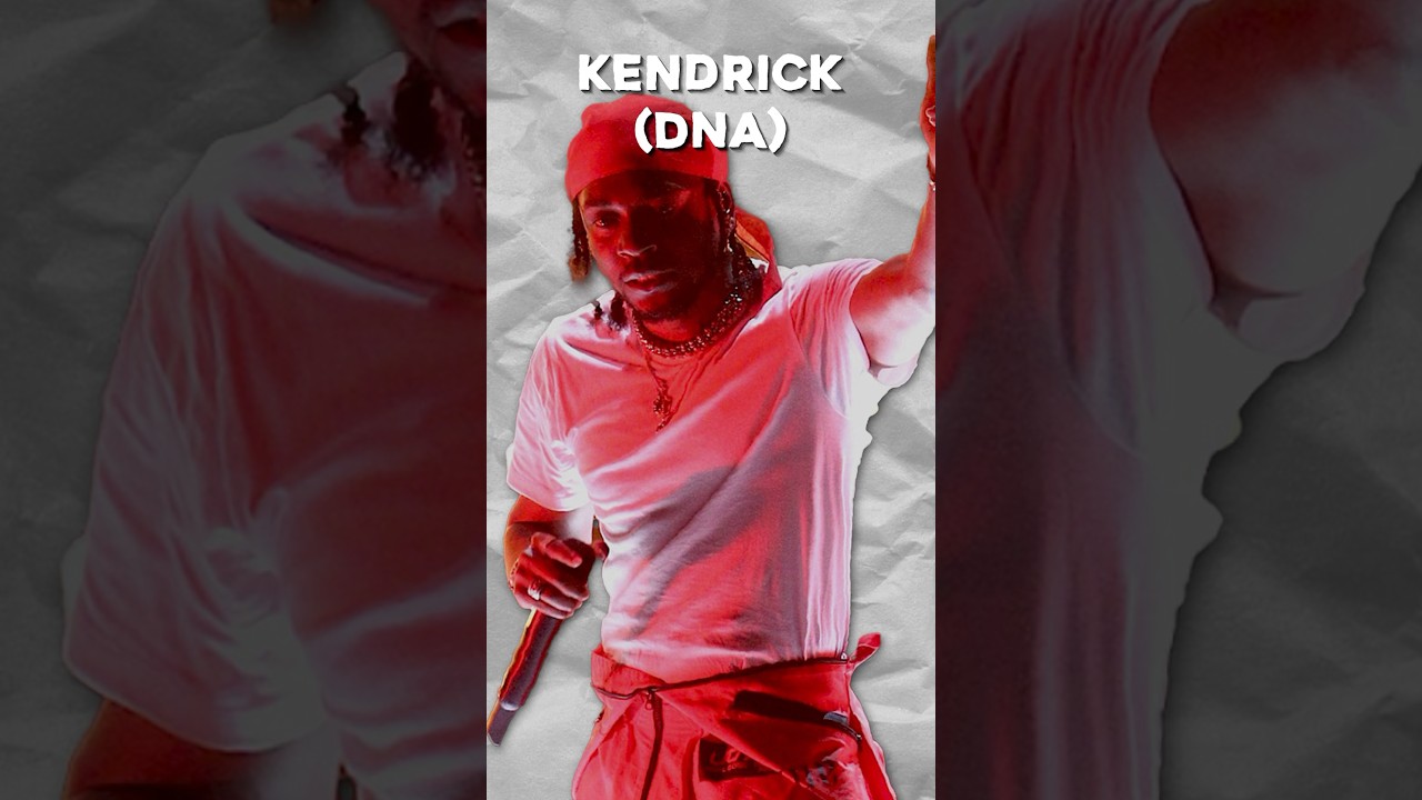 The Samples behind DNA. by Kendrick Lamar #shorts