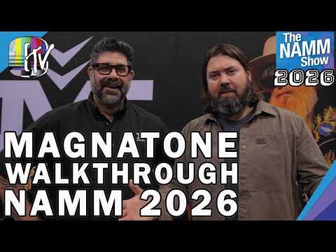 Magnatone Booth At NAMM 2026