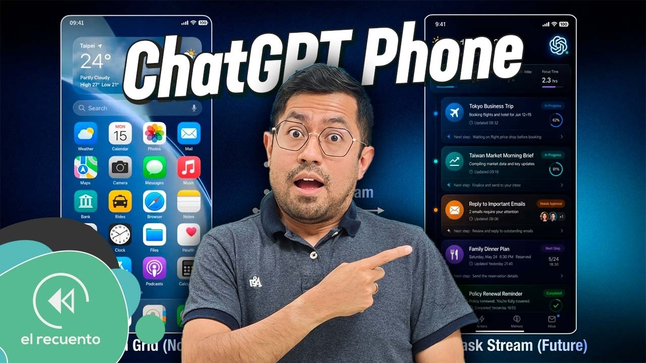 ChatGPT Phone ESTÁ EN DESARROLLO para vencer al iPhone | El Recuento