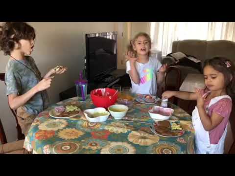Kids baking Vegan Sugar Cookies