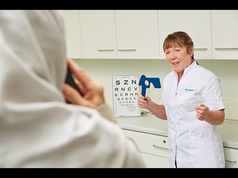 Testing Visual Acuity - Diabetic Eye Screening