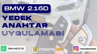 BMW 2.16d MARKA ARACA YEDEK ANAHTAR YAPTIK!
