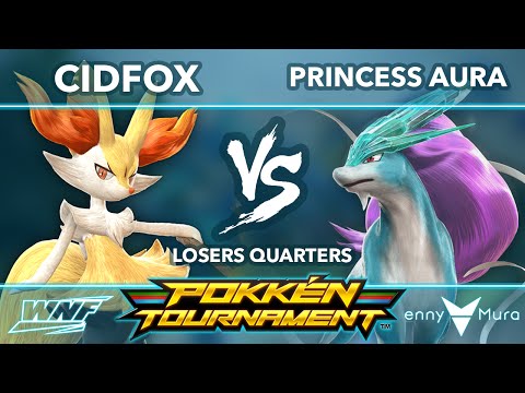 CGL  Cidfox (Braxien) vs Princess_Aura (Suicune) LQ - WNF Pokken Bonus Week 2