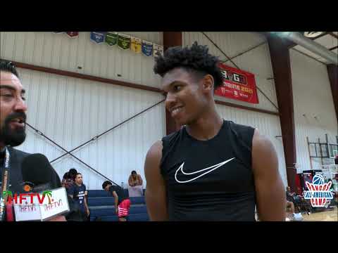 Dylan Andrews Interview @ 2021 Pangos All American Camp