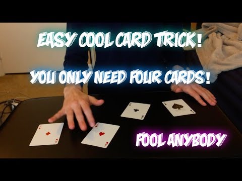 Easy Card Trick For ANYBODY! Learn Today And Impress Your Friends And Family!