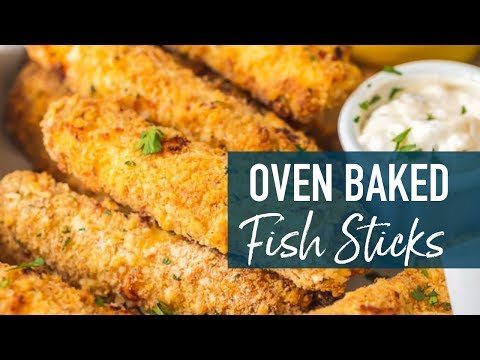 Homemade Crispy Fish Sticks