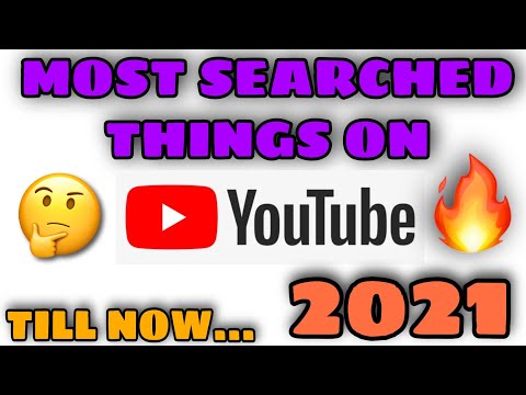 Most Searched Things on Youtube of All Time | Most searched keywords on Youtube 2021 | Factonian