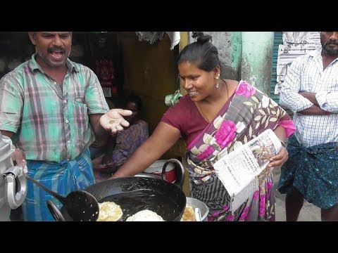 South Indian Lady Working Hard for Their Family | Selling Puri Curry | Street Food Loves You Video