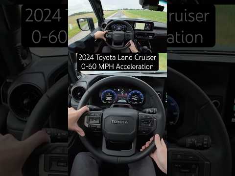 Thumbnail for 2024 Toyota Land Cruiser 0-60 MPH Acceleration #toyotahistory #landcruiser #toyotalandcruiser by Toyota, Toyota FJ Cruiser