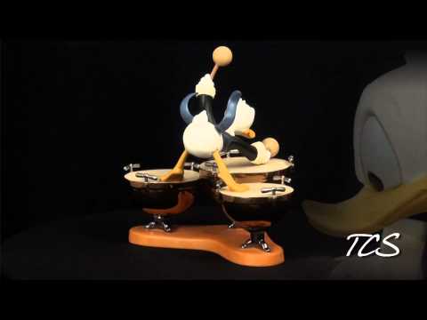 WDCC Disney ClassicsSymphony Hour Donald Duck Donald's Drum Beat