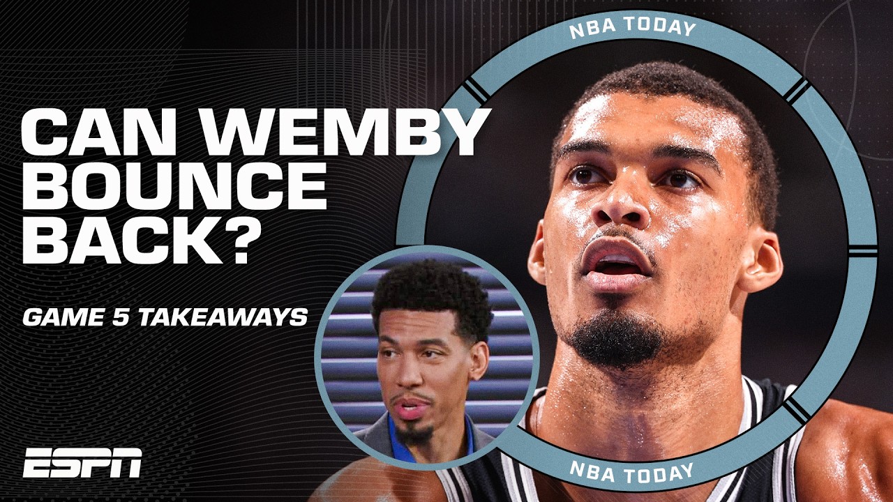 ‘His WORST GAME of the postseason’ 😳 How can Wemby bounce back in Game 6? | NBA Today