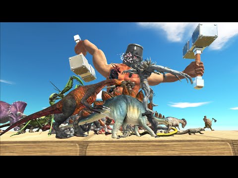 WOW! One Punch Thor Trap | Animal Revolt Battle Simulator