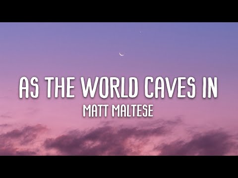 Matt Maltese - As the World Caves In (Lyrics)