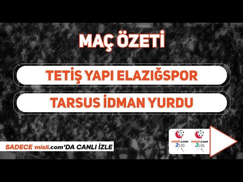 14.03.2021 | T.Y Elazığspor 2-2 Tarsus İdman Yurdu