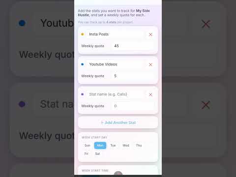 SmartStats — Weekly Tracker video thumbnail