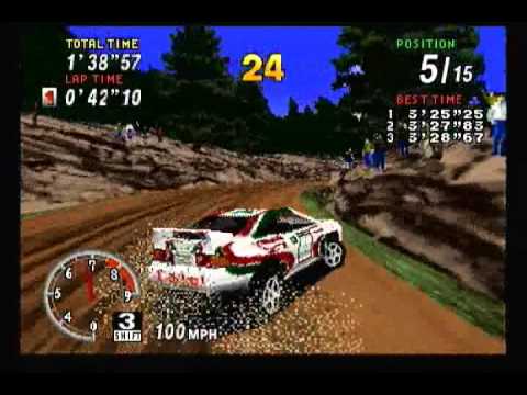 Sega Rally Championship (Sega Saturn)