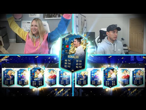 OMG!!! I GOT 99 TOTS CRISTIANO RONALDO IN A 195 FUT DRAFT SHOWDOWN!!