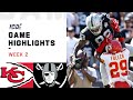 Chiefs vs. Raiders Week 2 Highlights | NFL 2019