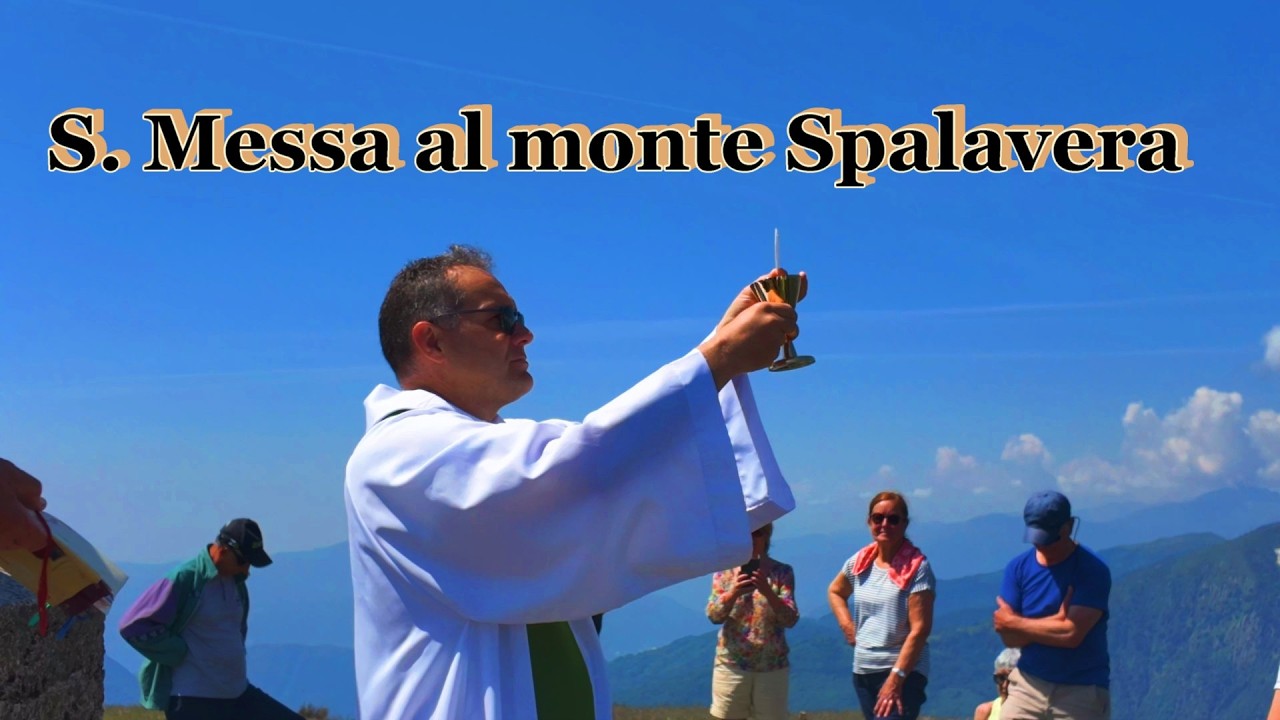 Heilige Mis op de Monte Spalavera 1534 m.