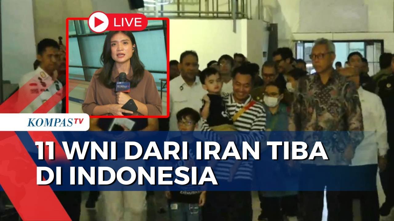 11 WNI yang Dievakuasi dari Iran Tiba di Indonesia, 18 Orang  Masih dalam Perjalanan