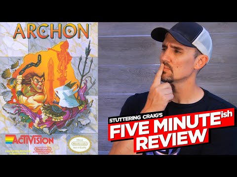 Archon (NES): WTF is THIS?? Majestic Power of Wizardry, Dragons & Unicorns. Umm.. 👌