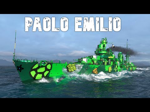 World of WarShips Paolo Emilio - Vanishing Strike – Smoke + Torpedoes #6