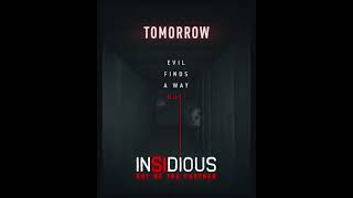 Insidious: Out Of The Further is only in cinemas TOMORROW
